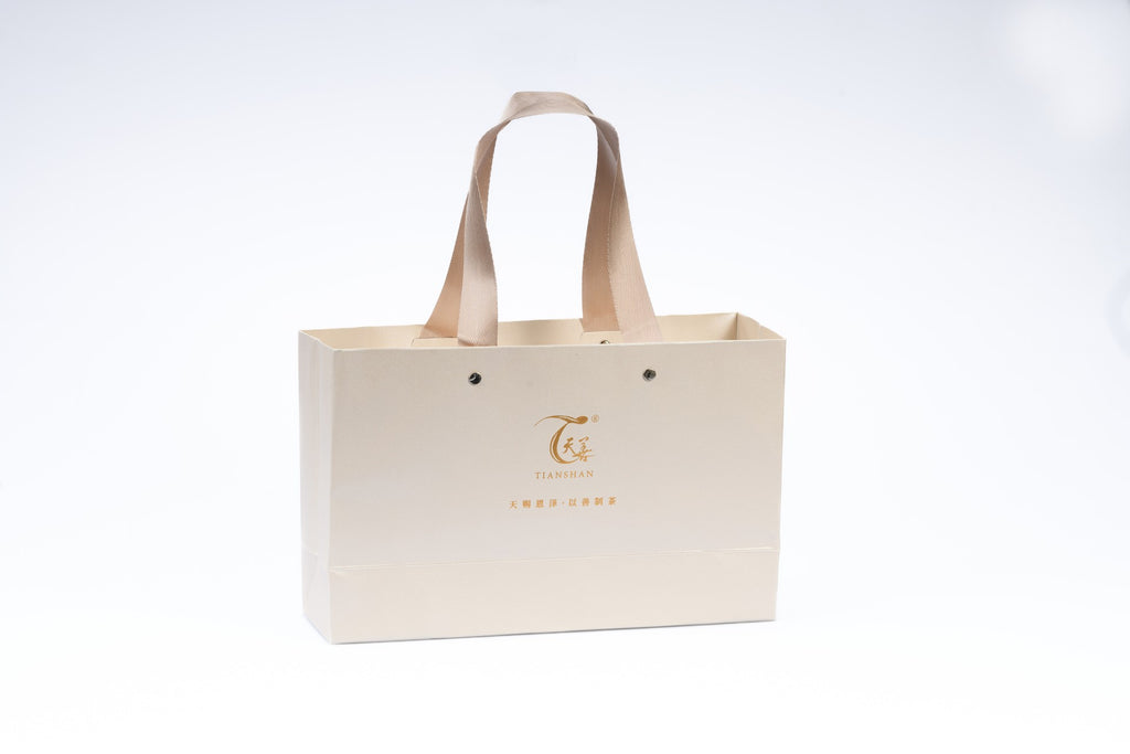 Shaolin Kung Fu Chen Pi White Tea – Master Yanhao’s Blend | 2-Pack Gift Bag Set (Hao Kung Fu, Drink Good Tea)